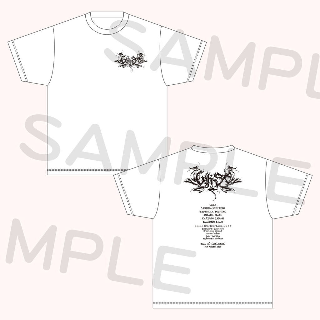 GKSSロゴTシャツ 白＜受付期間：～7/13＞ – ラブライブ！School idol STORE