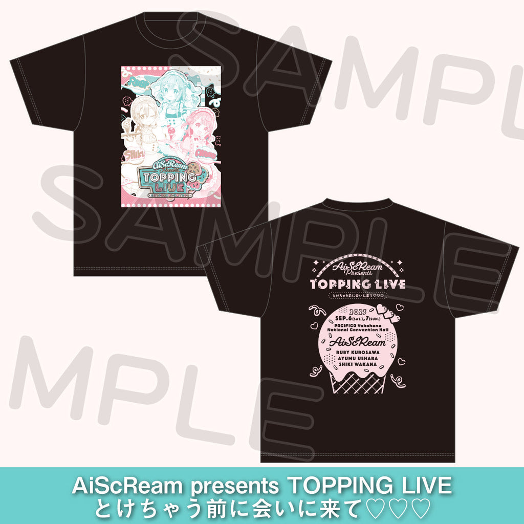 LiSA ライブグッズ iSCREAM Tシャツ LiSA iSCREAM Tシャツ L LiVE is Smile Always～i SCREAM～」グッズ