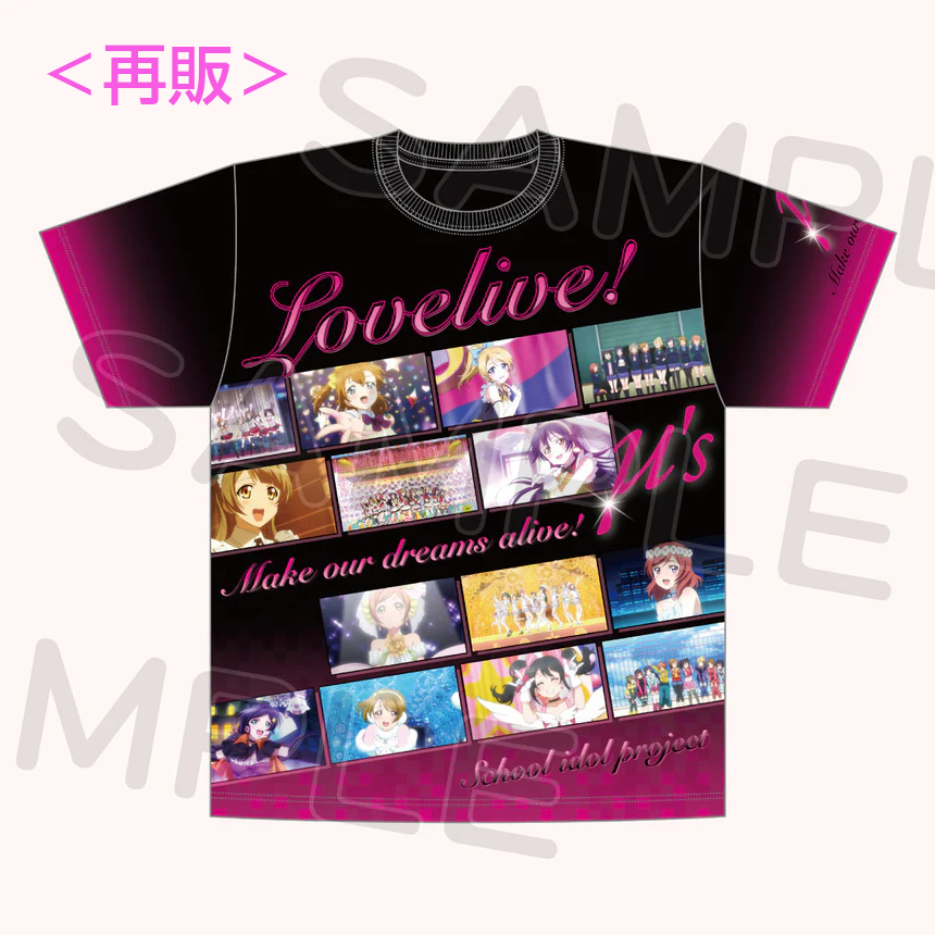 再販】アニバーサリーTシャツ＜受付期間：～12/11＞ – ラブライブ