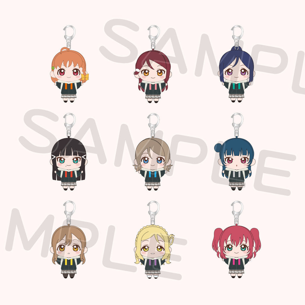ラブライブ　黒澤ルビィ グッズまとめ売り　ぬいぐるみ　キーホルダー　セブン限定品 ラブライブ 黒澤ルビィ グッズまとめ売り ぬいぐるみ