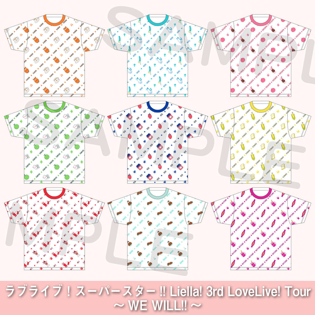 3/4公演】総柄Tシャツ＜受付期間：～3/3＞ – ラブライブ！School idol