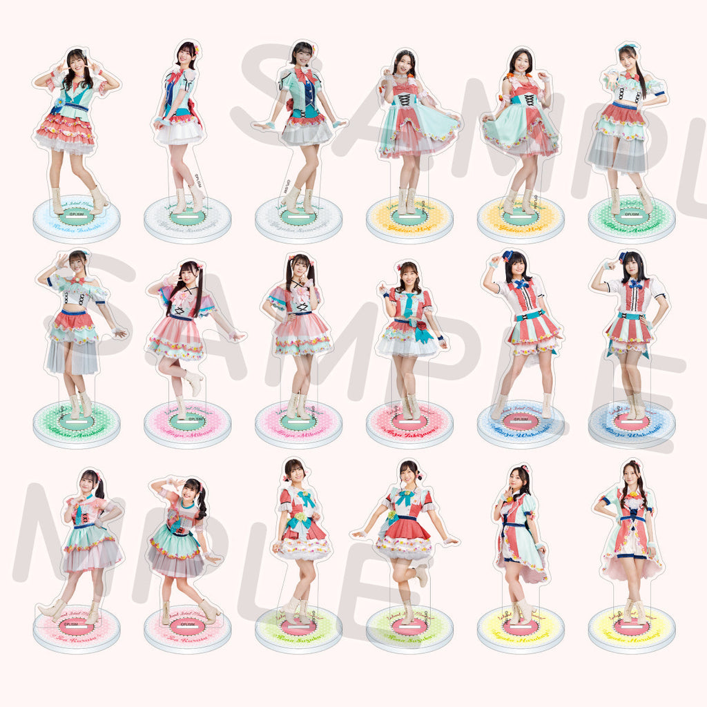ぷちぐるラブライブ アクリルスマホスタンド Aqours版 未開封