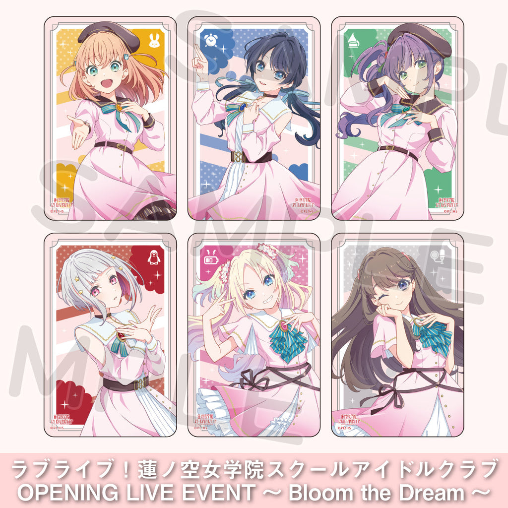 トレーディングステッカー＜受付期間：～3/14＞ – ラブライブ！School