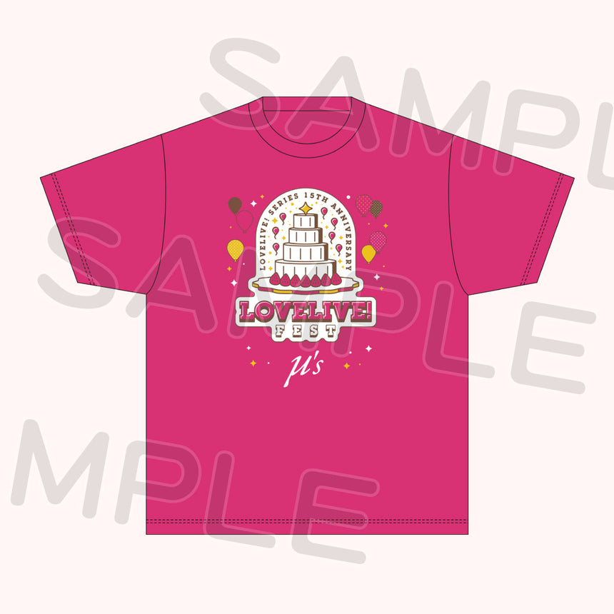 Tシャツ「μ's」＜受付期間：～8/2＞