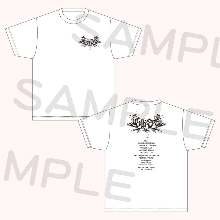GKSSロゴTシャツ　白＜受付期間：～7/13＞