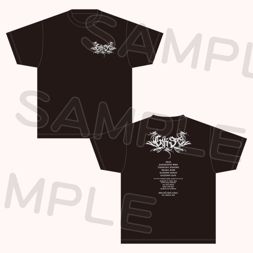 GKSSロゴTシャツ　黒＜受付期間：～7/13＞