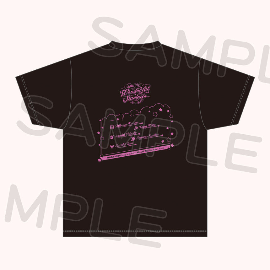 [～Wonderful Starlines～]　Tシャツ＜受付期間：～8/25＞