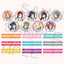 ガシャ「Aqours」（全18種・ランダム1個入）＜受付期間：～8/2＞