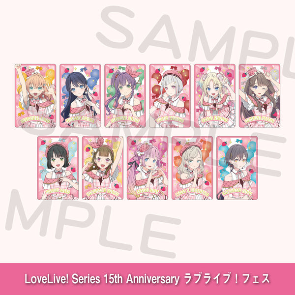 ランダム箔押しクリアカード「蓮ノ空女学院スクールアイドルクラブ