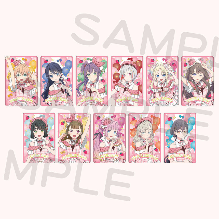 ランダム箔押しクリアカード「蓮ノ空女学院スクールアイドルクラブ」（全11種・ランダム1枚入）＜受付期間：～8/2＞