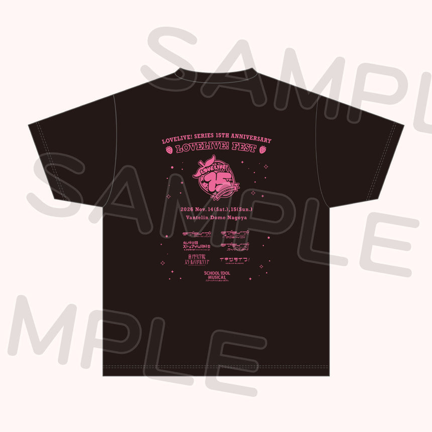 Tシャツ 15thフェスVer.＜受付期間：～10/19＞