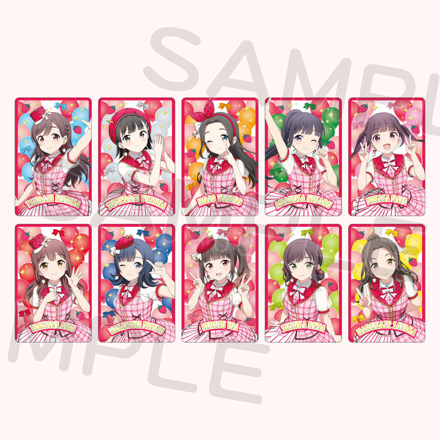 ランダム箔押しクリアカード「スクールアイドルミュージカル」（全10種・ランダム1枚入）＜受付期間：～10/19＞