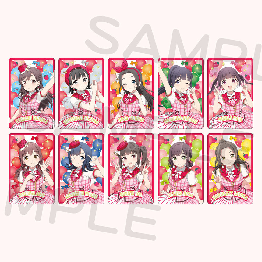 ランダム箔押しクリアカード「スクールアイドルミュージカル」（全10種・ランダム1枚入）＜受付期間：～8/2＞