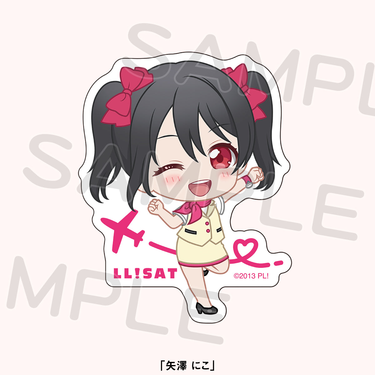 ステッカー「μ